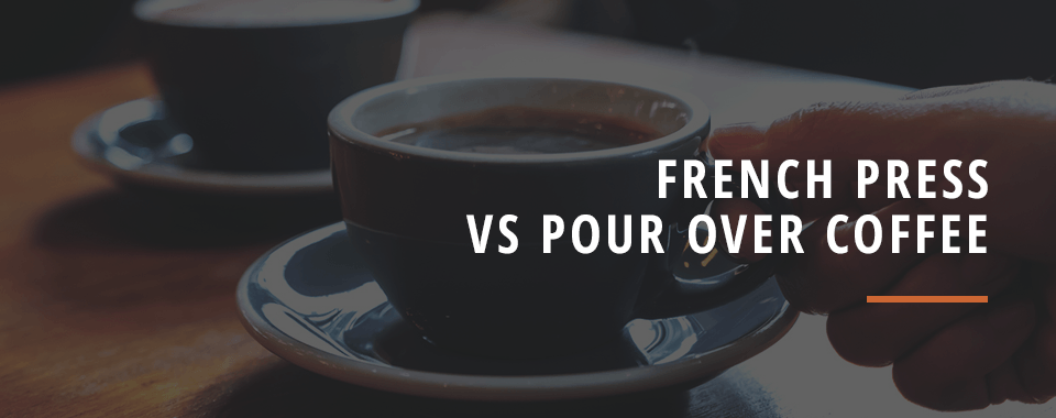 French press v clearance pour over