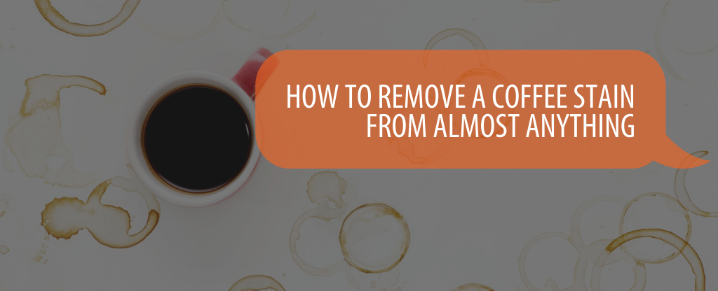 How to Remove Coffee Stains on Clothing with 3 Household Products