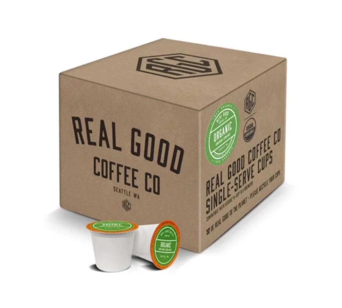 Organic Dark Roast Keurig Compatible Cups