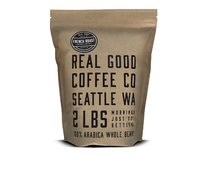 Dark French Roast Whole Bean Coffee, 2 lb Bag