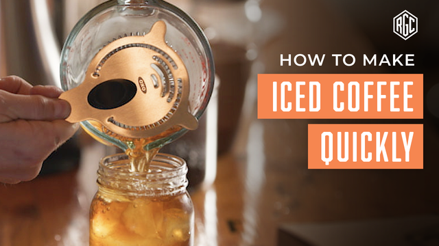 How to Make Iced Coffee Quickly