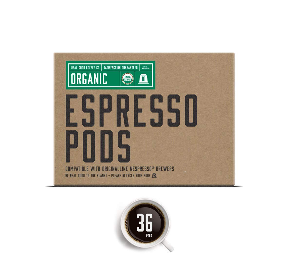 Organic Nespresso Compatible Pods