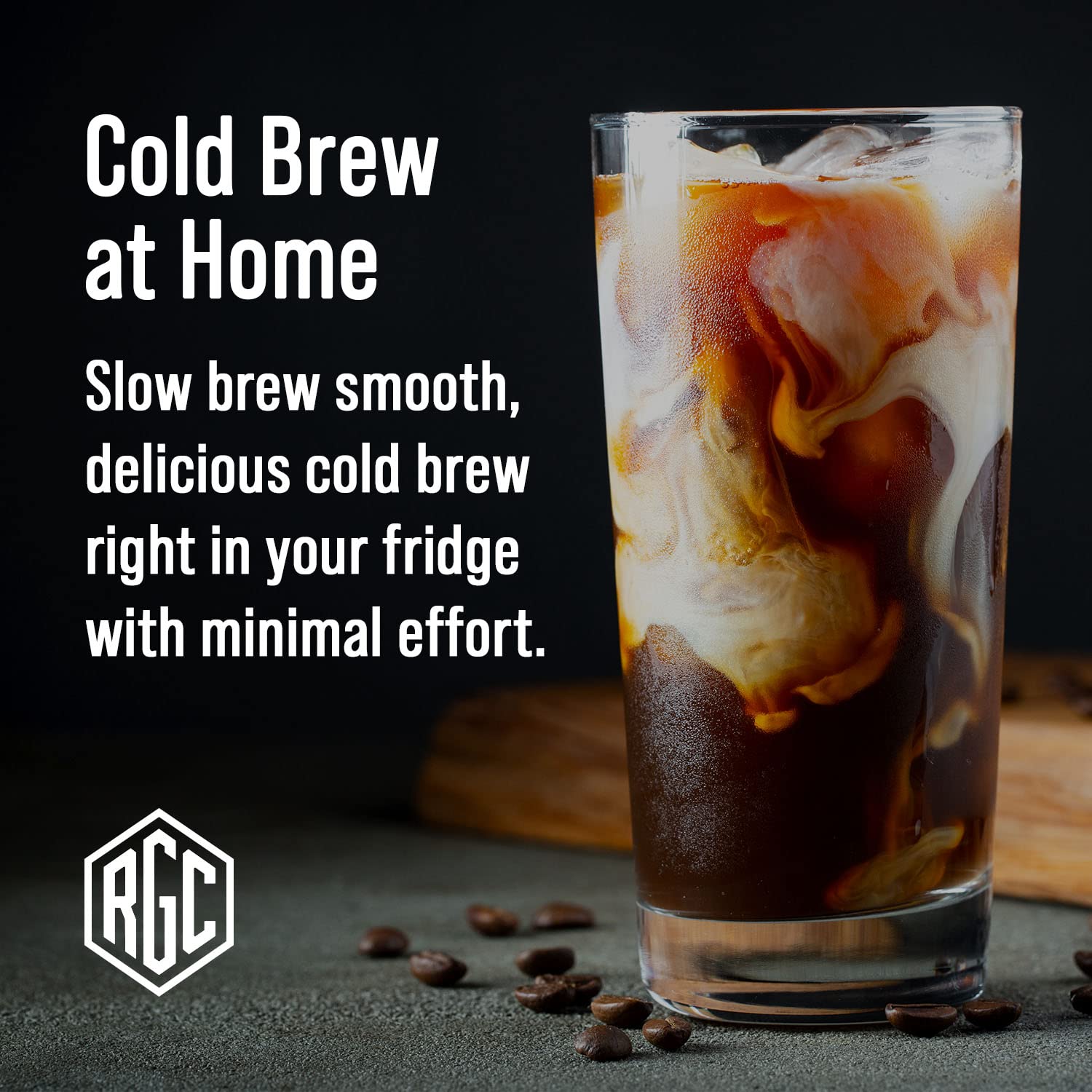 Organic Dark Roast Cold Brew Coffee 6 CT