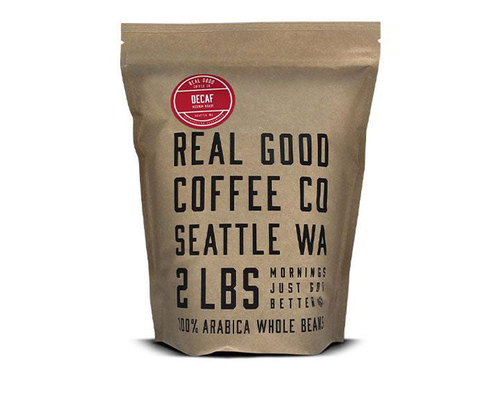Real Good Coffee Co Whole Bean Coffee, Breakfast Blend Light Roast Coffee Beans, 2 Pound Bag